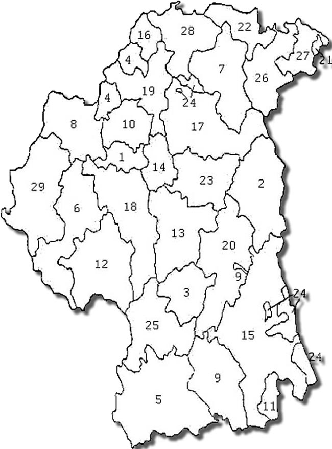 Civil Parishes of County Armagh
