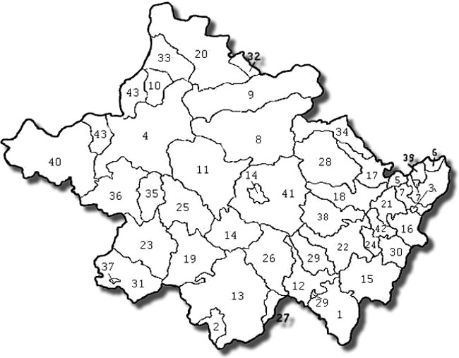 Civil Parishes of County Tyrone